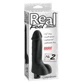 Pipedream Real Feel Lifelike Toyz Vibrating Dildo No 2 Black Realistic Dildos